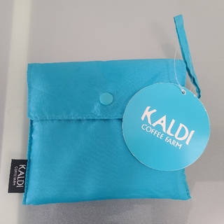 KALDI - 【新品】カルディ　エコバッグ　ブルー