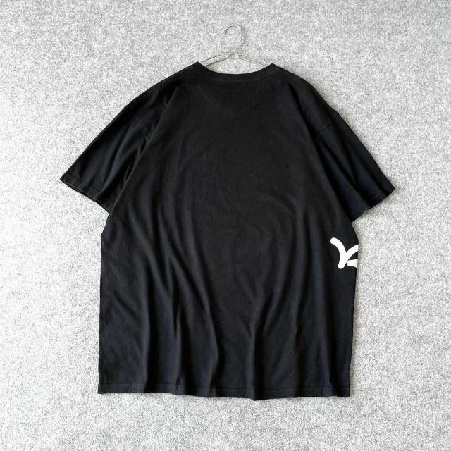 Rocawear(ロカウェア)の【RocaWear】ロカウェア ロゴ プリント Ｖネック ルーズ 黒Tシャツ L メンズのトップス(Tシャツ/カットソー(半袖/袖なし))の商品写真