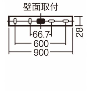 Panasonic - 【LEDキッチンライト】 昼白色 on-offタイプ LGB52203KLE1