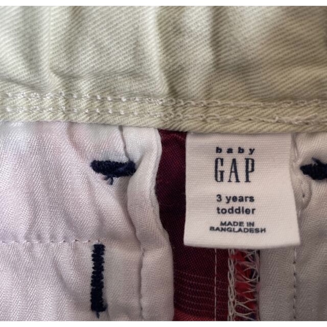 babyGAP(ベビーギャップ)の美品 ギャップ❤️ ハーフパンツ ショートパンツ 100サイズ キッズ/ベビー/マタニティのキッズ服男の子用(90cm~)(パンツ/スパッツ)の商品写真
