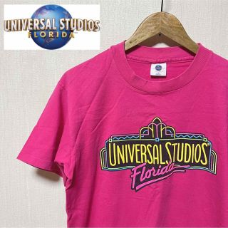 90s USA製 Vintage ユニバーサルスタジオ フロリダ Tシャツ M(Tシャツ/カットソー(半袖/袖なし))