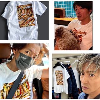 キムタク 着 私物 ヒステリックグラマー リチャードソン Tシャツ M