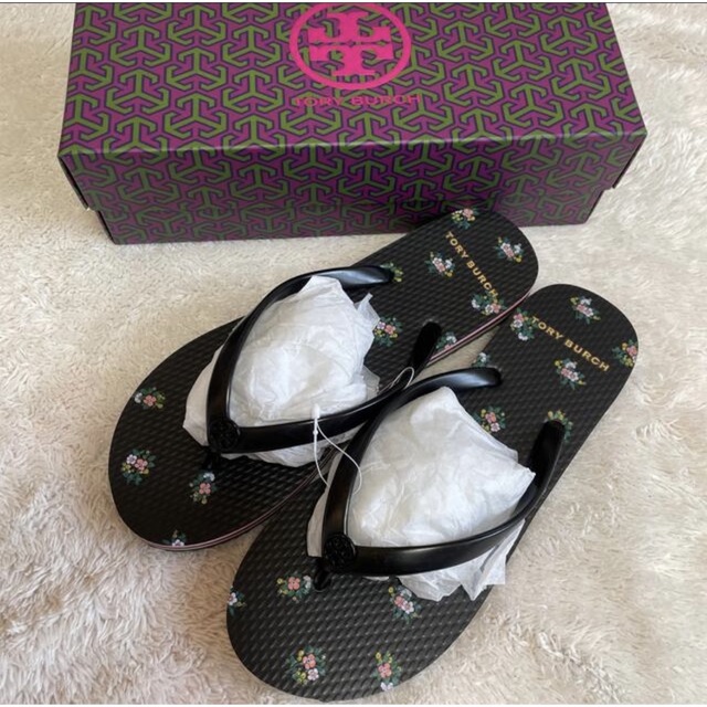 Tory Burch(トリーバーチ)の完売品❤️ ToryBurch ビーチサンダル サイズ6(23〜23.5) レディースの靴/シューズ(ビーチサンダル)の商品写真