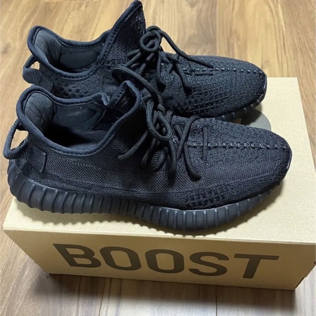 ADIDAS YEEZY BOOST 350 V2 BLACK 28cm