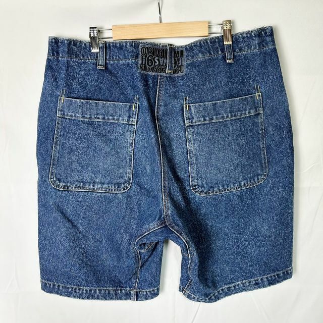 TENDERLOIN(テンダーロイン)のTENDERLOIN 22SS DENIM SHORTS WASH ブルー L メンズのパンツ(ショートパンツ)の商品写真