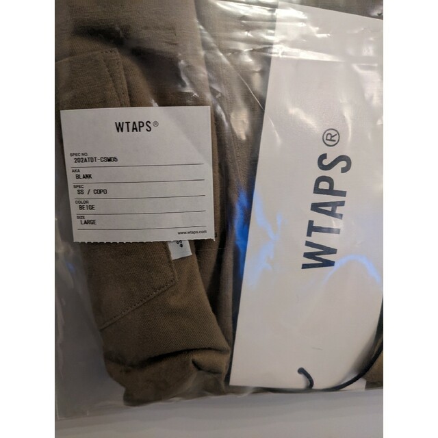 WTAPS 202ATDT-CSM05 BLANK SS/COPO