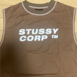 ステューシー(STUSSY)の新品⭐︎stussy ノンスリーブトップス（ワンピース）(ひざ丈ワンピース)