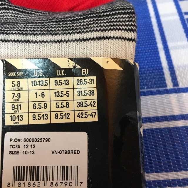 VANS(ヴァンズ)のVans Mexican Blanket Crew Socks US9.5-13 メンズのレッグウェア(ソックス)の商品写真