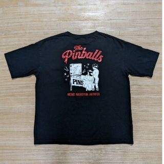 THE PINBALLS バックプリントTシャツ　Mサイズ(Tシャツ/カットソー(半袖/袖なし))