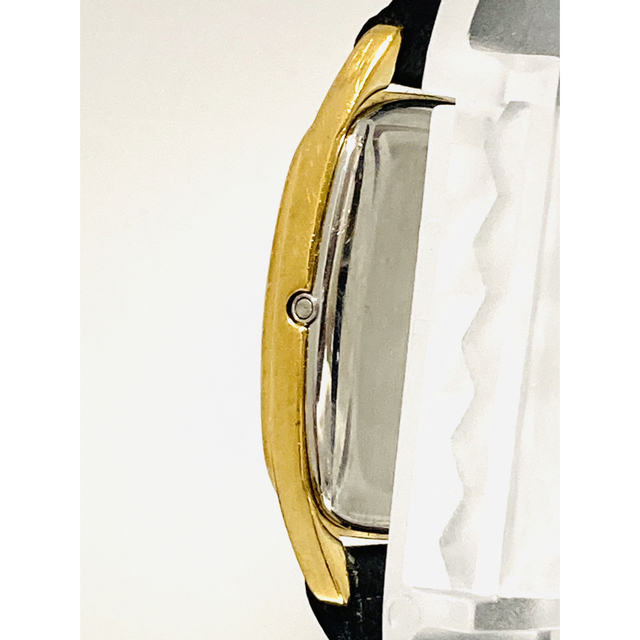 OMEGA オメガ　ゴールド　クォーツ　電池&ベルト新品　レディース腕時計