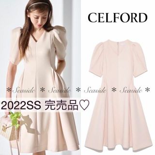 CELFORD - 22S♡セルフォード フレアーワンピース 完売品 ピンク