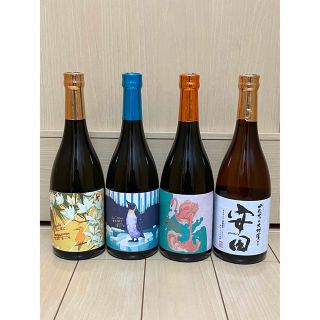 フラミンゴオレンジ 安田 クールミント サニークリーム720ml 4本セット(焼酎)