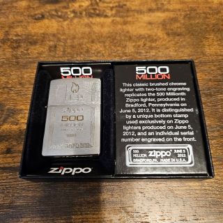 ジッポー(ZIPPO)の500million ZIPPO(タバコグッズ)