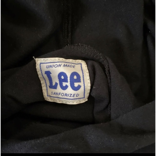 Lee(リー)のLee 半袖パーカー　140 ブラック キッズ/ベビー/マタニティのキッズ服女の子用(90cm~)(Tシャツ/カットソー)の商品写真