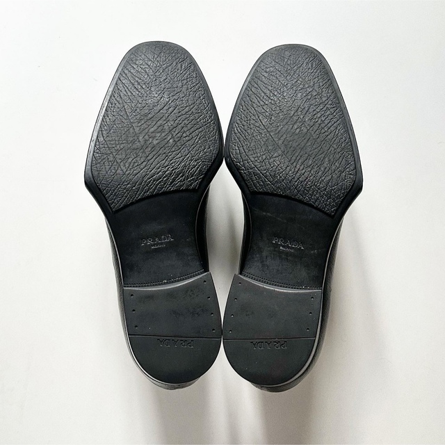 PRADA(プラダ)の名作 PRADA 12aw ラバーソール シューズ 革靴 メンズの靴/シューズ(ドレス/ビジネス)の商品写真
