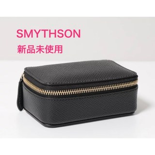 Smythson - 新品未使用★スマイソン　小物入れ　アクセサリーケース　ブラック