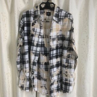 国内正規 18SS OFF-WHITE オフホワイト チェックシャツ