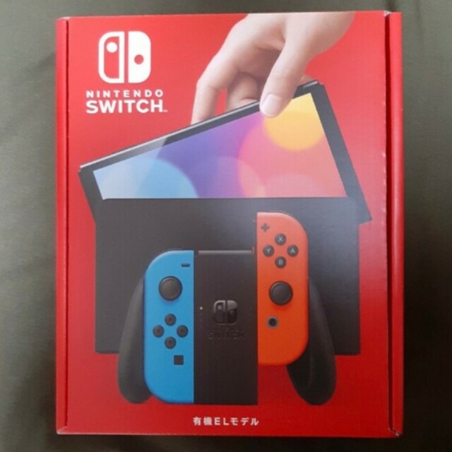 「Nintendo Switch 有機ELモデル　ネオンブルー