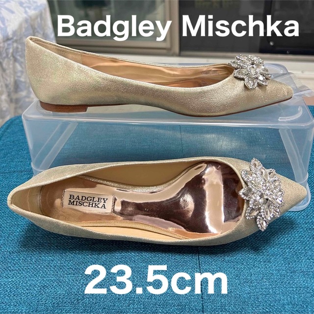 数量限定・即納特価!! 美品 Badgley Mischka パンプス 23.5cm | www