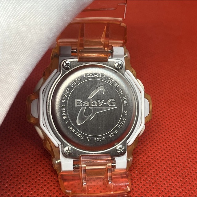 CASIO(カシオ)の美品/実動品/時計/baby G/多機能/電池交換済/パステルカラー レディースのファッション小物(腕時計)の商品写真