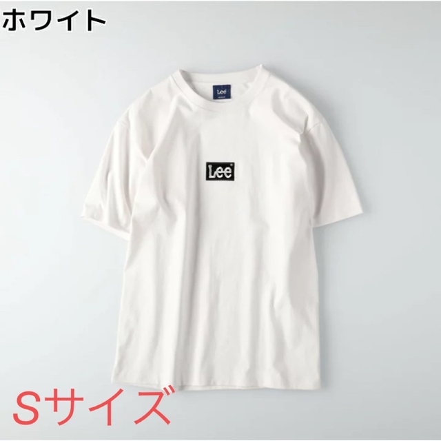 Lee(リー)のLee 刺しゅうボックスロゴTシャツ　Sサイズ　メンズ メンズのトップス(Tシャツ/カットソー(半袖/袖なし))の商品写真