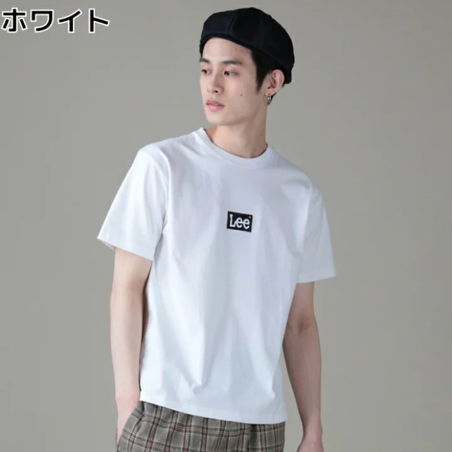 Lee(リー)のLee 刺しゅうボックスロゴTシャツ　Sサイズ　メンズ メンズのトップス(Tシャツ/カットソー(半袖/袖なし))の商品写真