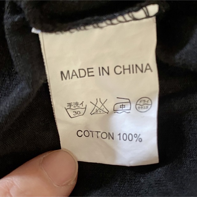 メンズ/ロングTシャツ/ M /ブラック メンズのトップス(Tシャツ/カットソー(七分/長袖))の商品写真
