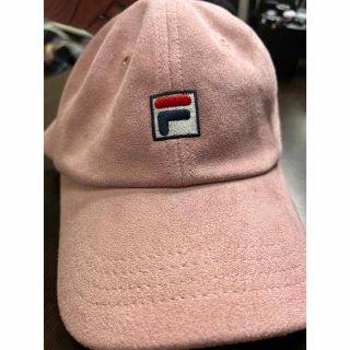 フィラ(FILA)のFILAフィラ キャップ帽子　ピンク(キャップ)