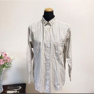 【イタリア購入品】ストライプシャツ(シャツ/ブラウス(長袖/七分))