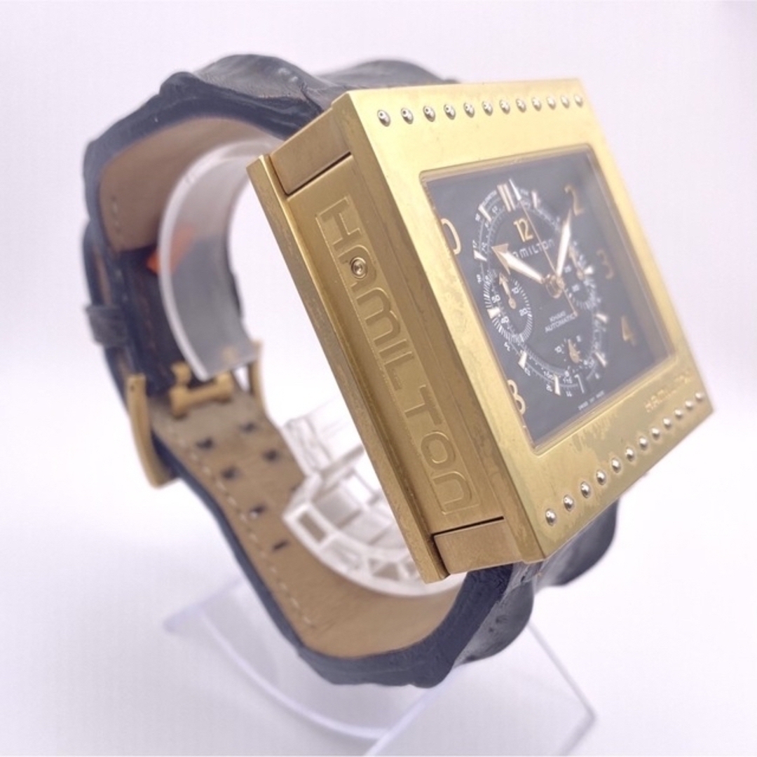 激レア　ハミルトン　コードブレーカー　自動巻　稼働品　チタン　メンズ腕時計