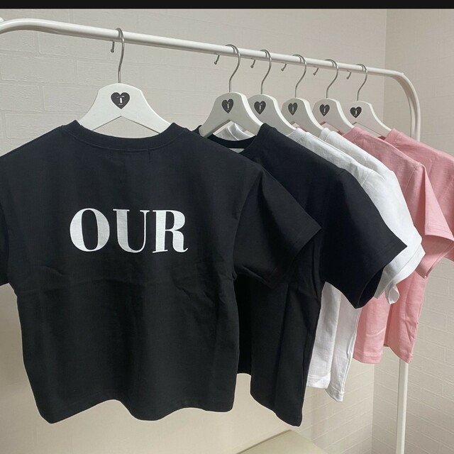 【説明欄必読】韓国ブランド　OUR tee ピンク 140cm