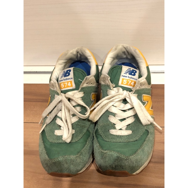 未使用 ニューバランス スニーカー 574 ゴールド  new balance