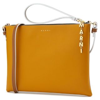 マルニ(Marni)のMARNI マルニ ストラップクラッチ バイカラーバッグ(ショルダーバッグ)