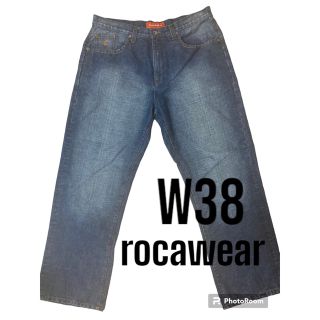 ロカウェア(Rocawear)のタイムセール【Roca Wear】90s デニム 極太 デカ履き B系 y2k (デニム/ジーンズ)