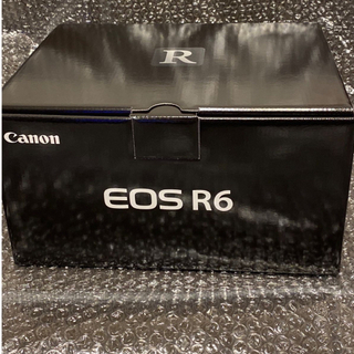 キヤノン(Canon)の新品　Canon ミラーレスカメラ EOS R6 ボディ(ミラーレス一眼)
