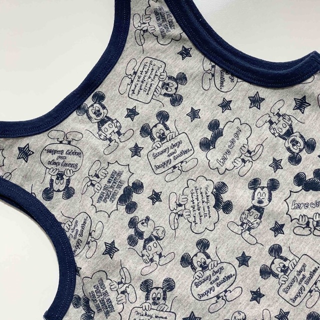 Disney(ディズニー)の【3点セット】半袖 Tシャツ 110 cm タンクトップ 男の子 ミッキー 夏 キッズ/ベビー/マタニティのキッズ服男の子用(90cm~)(Tシャツ/カットソー)の商品写真