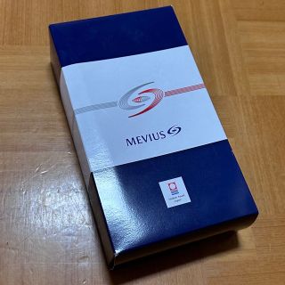 イマバリタオル(今治タオル)の非売品 MEVIUS  メビウス オリジナル 今治産フェイスタオル紺(タオル/バス用品)