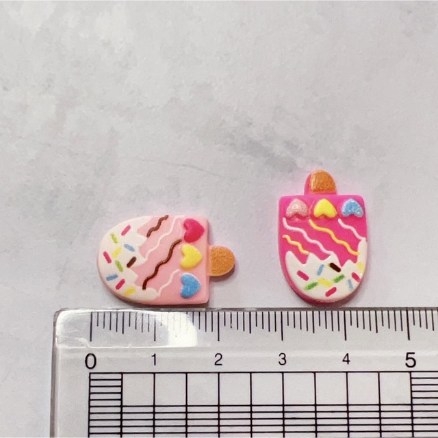 【11個 170円】 アイス キャンディー デコ パーツ  ハンドメイドの素材/材料(各種パーツ)の商品写真