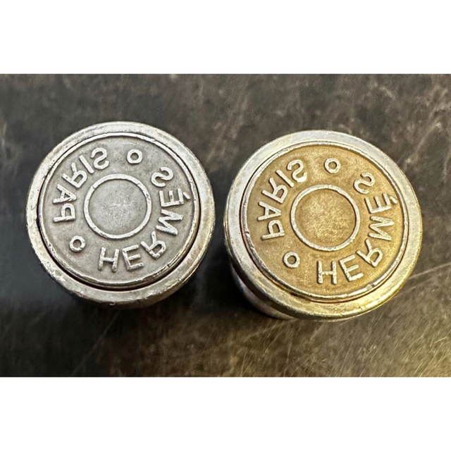 エルメス ビンテージ シルバー925 カフスボタン