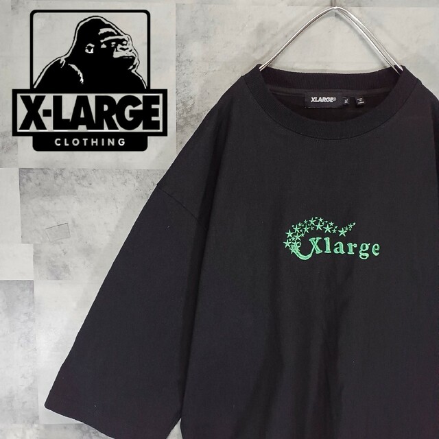エクストララージ XLARGE Tシャツ ブラック XL メンズ ストリート