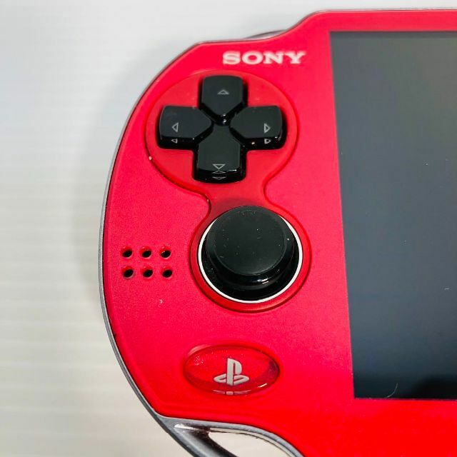 【美品】PlayStation Vita PCH-1000 コズミックレッド 4