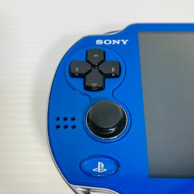 【美品】PlayStation Vita PCH-1000 サファイアブルー 4