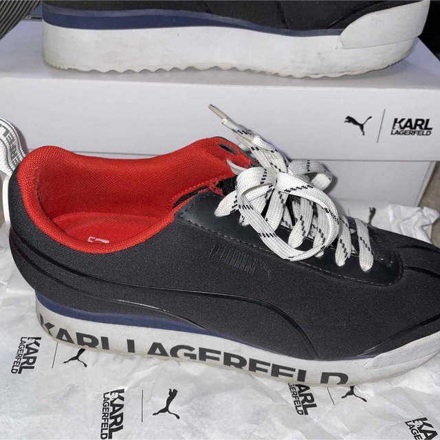 PUMA(プーマ)のPUMA x KARL LAGERFELD ローマ AMR スニーカー レディースの靴/シューズ(スニーカー)の商品写真