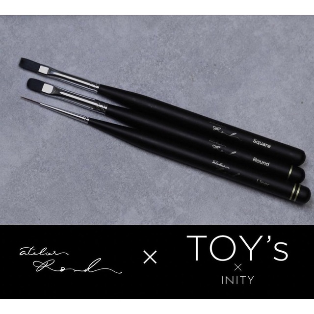 TOY's × INITY rond maki  圧抜き筆 5本セット