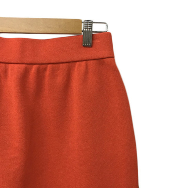 Ballsey(ボールジィ)のボールジー トゥモローランド スカート タイト 膝丈 無地 36 オレンジ 赤 レディースのスカート(ひざ丈スカート)の商品写真