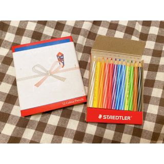 ステッドラー(STAEDTLER)のステッドラー　色鉛筆　12色(色鉛筆)