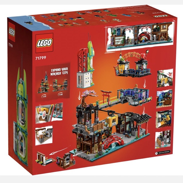 レゴ lego 71799 ニンジャゴーシティマーケットの通販 by LEGO|ラクマ