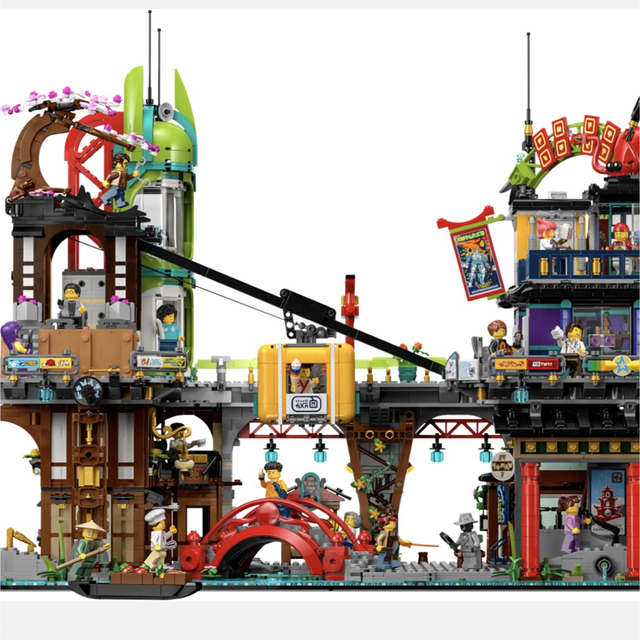 レゴ lego 71799 ニンジャゴーシティマーケットの通販 by LEGO|ラクマ