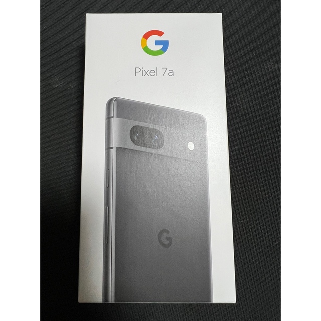 Google Pixel(グーグルピクセル)の【新品未使用】Google Pixel 7a （ブラック）SIMフリー スマホ/家電/カメラのスマートフォン/携帯電話(スマートフォン本体)の商品写真