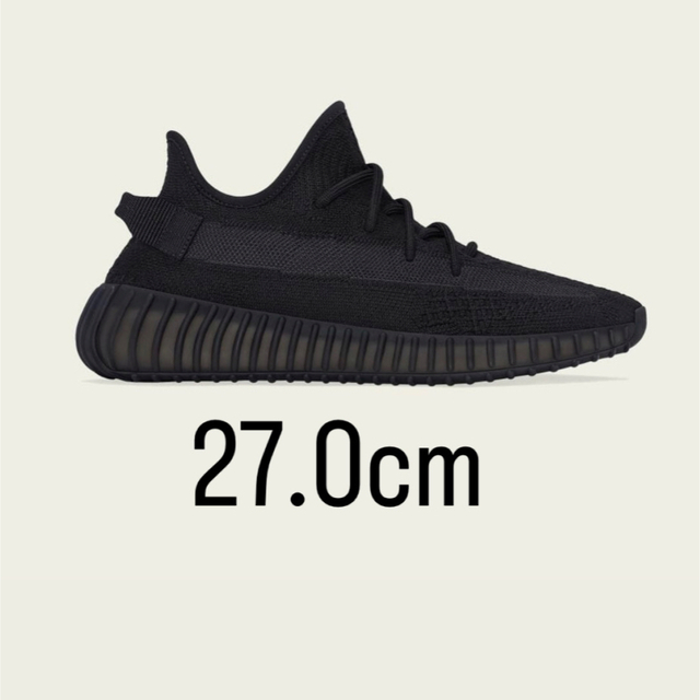 adidas YEEZY BOOST 350V2 ONYX 27cm ブラック